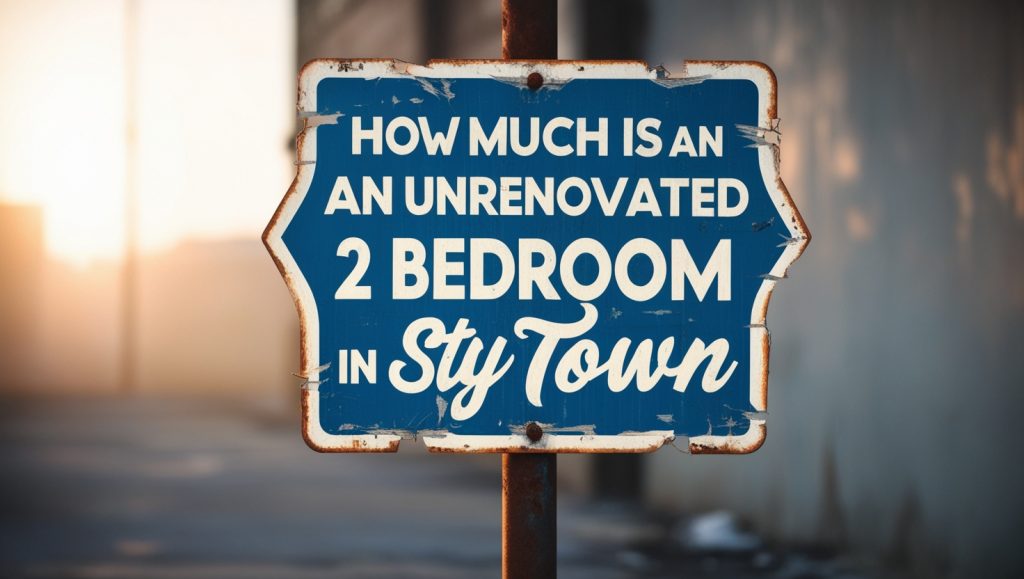 How Much is an Unrenovated 2-Bedroom in Sty Town