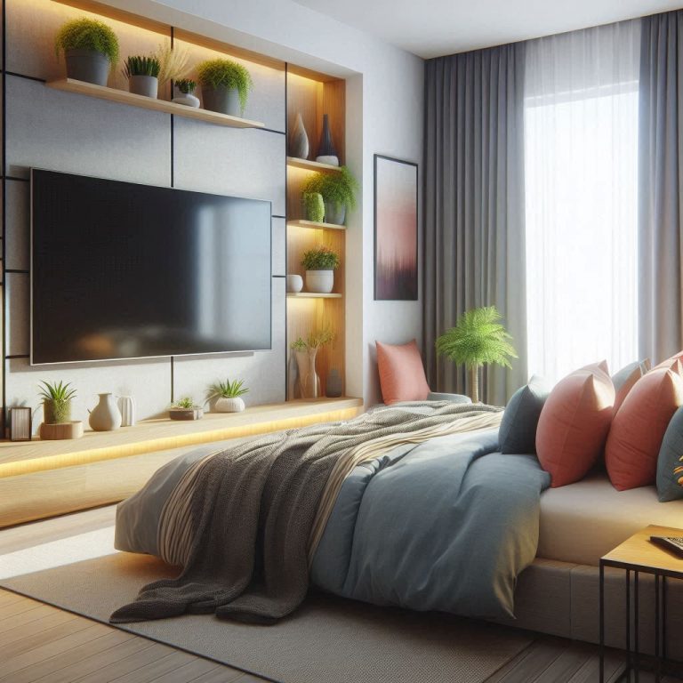 is installing a tv speaker good idea in bedroom?